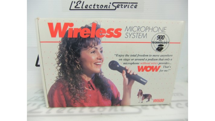 Recoton W600 wireless microphone